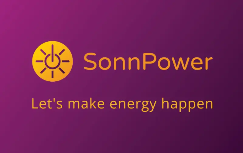 Logo von SonnPower mit Claim