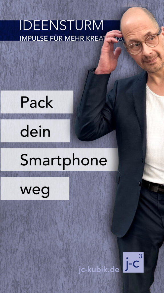 Jan-Carl Kubik Reel Titel: Smartphone weg